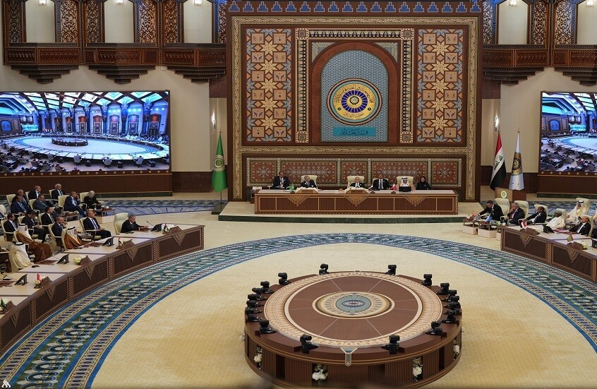 كلمات القادة العرب في قمة بغداد