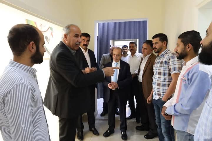 المصري:  يتفقد بلدية بيرين ويشيد بجهودها في تطوير الخدمات وتحقيق التنمية المحلية