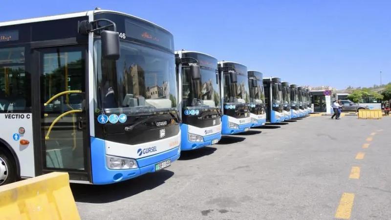 النقل البري: بدء التشغيل الرسمي لخطوط إربد وجرش إلى عمّان في تموز