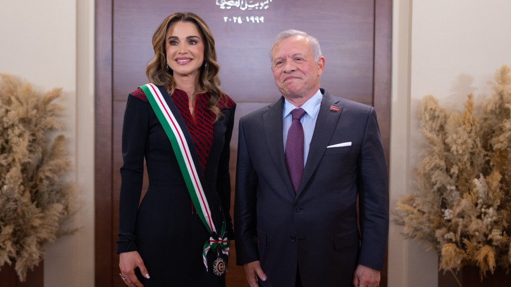 الملك والملكة يهنئان بعيد الأضحى
