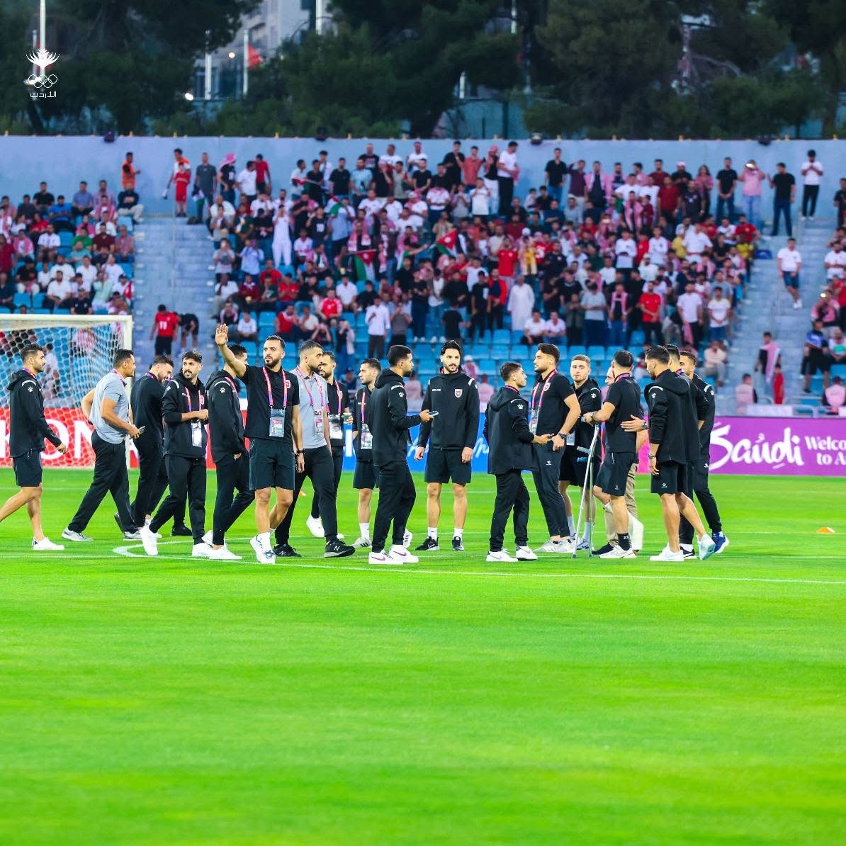 جماهير النشامى تملأ مدرجات ستاد عمان دعمًا لأبطال المنتخب
