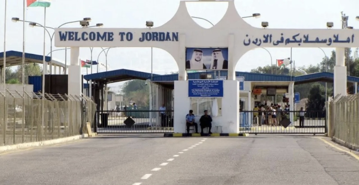 إغلاق جسر الملك حسين من الجانب الآخر