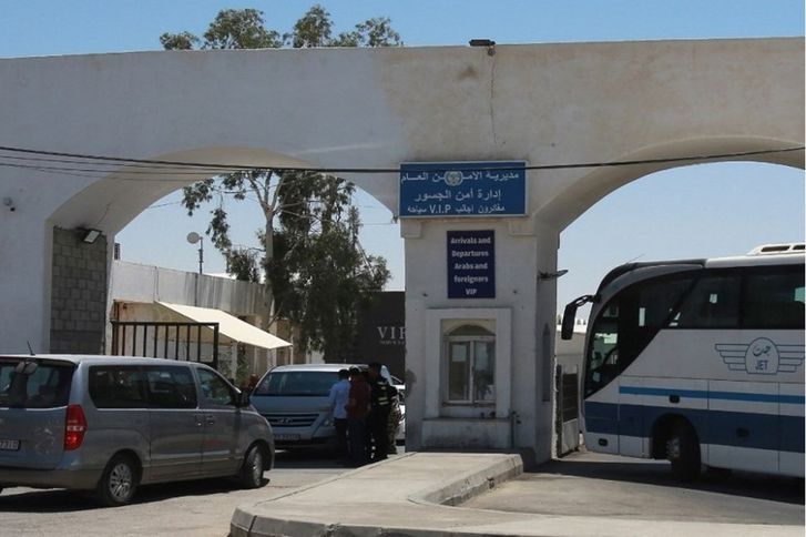 تعديل مؤقت لساعات العمل في جسر الملك حسين الاثنين والثلاثاء