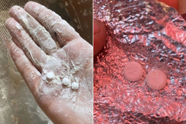 أقراص المخدرات في طحين الإغاثة.. مغردون يفضحون المساعدات الأميركية