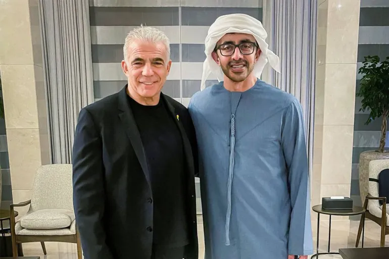 زعيم المعارضة الإسرائيلية يختتم زيارة إلى الإمارات