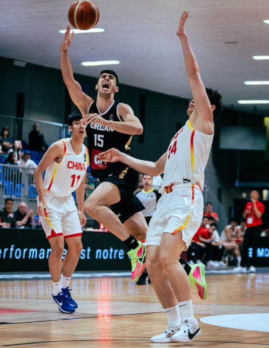 منتخب السلة للشباب يخسر أمام الصين