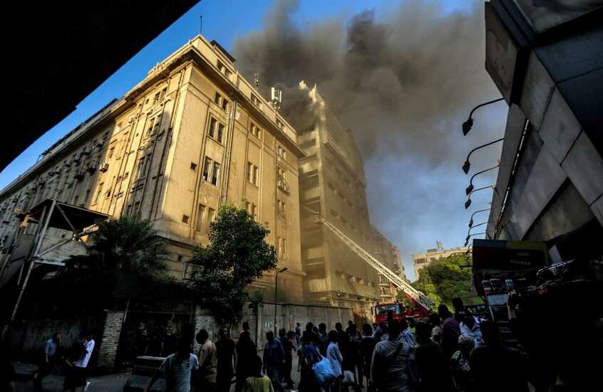 مصر.. الكشف عن حصيلة وأسماء ضحايا حريق سنترال رمسيس