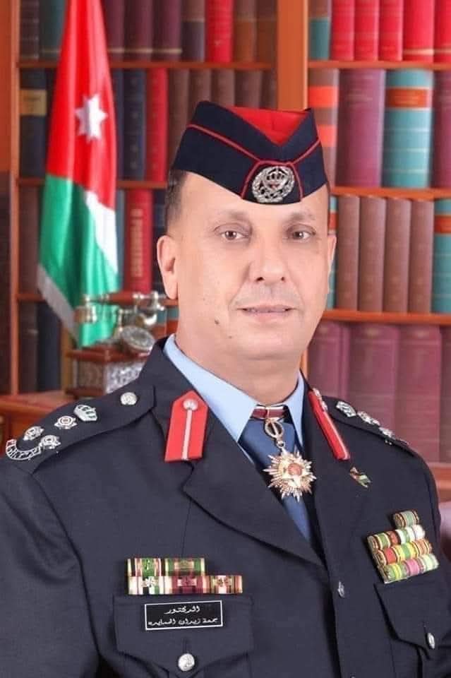 يوسف كاظم العطاري يهنئ العميد د. جمعة الحمايدة بتعيينه قائداً لإقليم الشمال