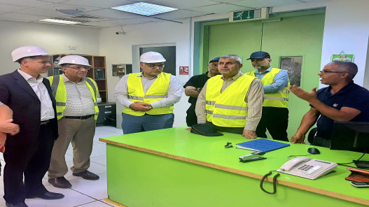 الخرابشة يطّلع على جاهزية محطة رحاب لمواجهة أحمال الصيف ويشيد بكفاءة التشغيل
