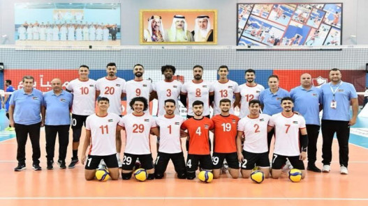 انطلاق رحلة المنتخب الوطني للكرة الطائرة للرجال إلى البحرين للمشاركة في بطولة غرب آسيا