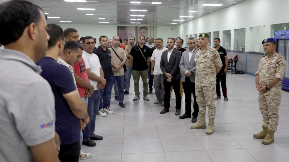 وصول طواقم المستشفى الميداني الأردني جنوب غزة7 إلى أرض المهمة