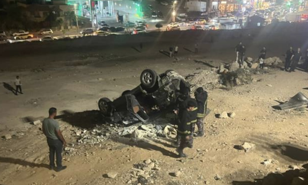 8 إصابات في تدهور مركبة عن منحدر في الزرقاء الجديدة