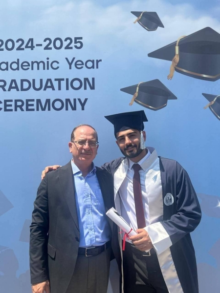المهندس حسين  الزينات .. الف مبروك التخرج