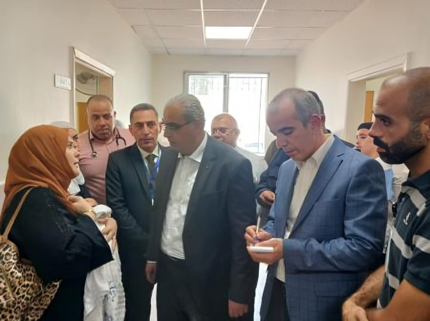 وزير الصحة يضبط مخالفات صادمة في مستشفى الرصيفة