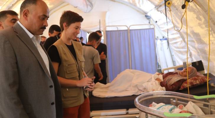 وفد الأمم المتحدة للمرأة يثمن جهود المستشفى الميداني الأردني جنوب غزة
