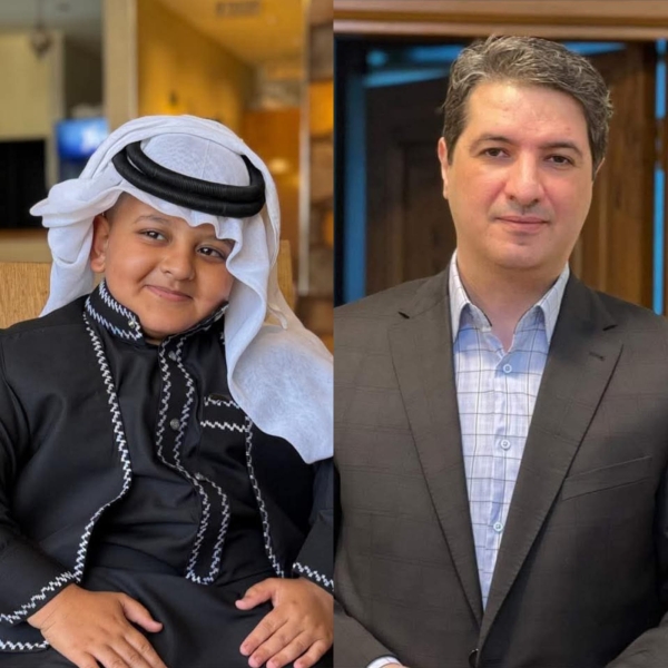 الدكتور فراس الجحاوشة يتكفّل بتعليم الطفل عطا الشمايلة في مدرسة خاصة بالكرك