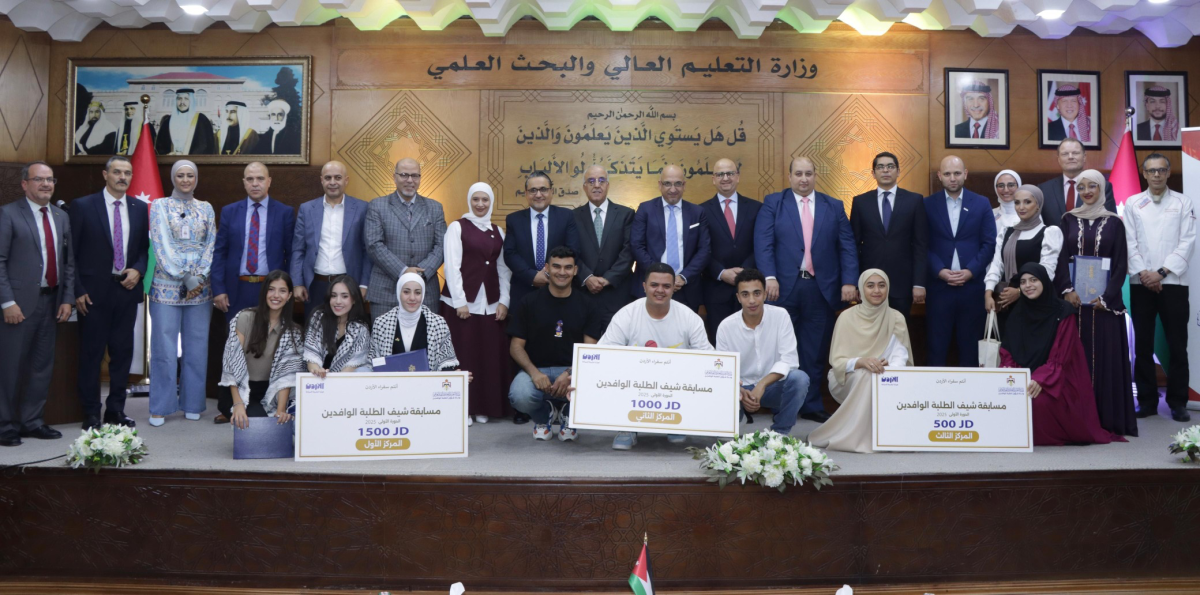 فلسطين تحصد المركز الأول بمسابقة شيف الطلبة الوافدين