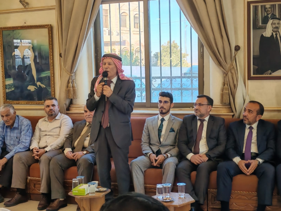 جاهة حسن نجل الصحفي محمد غنام وآل مالك من مصر .. العرموطي طلب وثامر الفايز اعطى