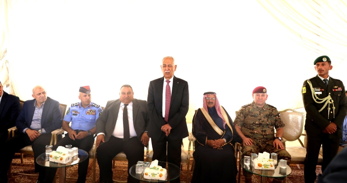 مندوبا عن الملك وولي العهد. العيسوي يعزي عشائر بني خالد والسردية