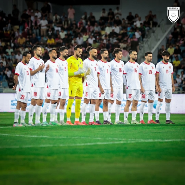 الأردن يتقدم مركزين في تصنيف الفيفا ويحتل المرتبة 62 عالمياً