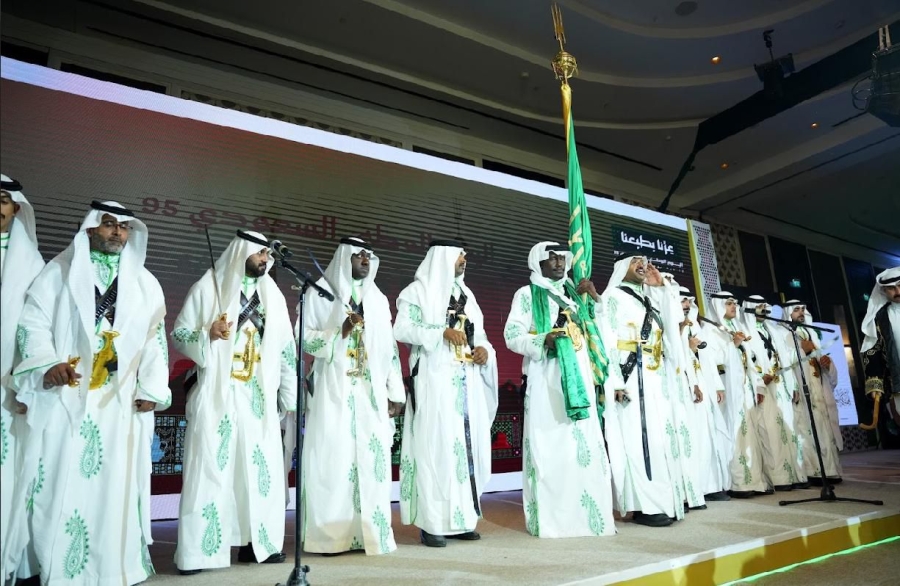 السفارة السعودية في عمان تحتفل باليوم الوطني الـ95