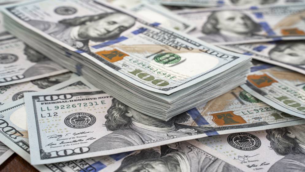 الحكومة تقترض 215 مليون دولار عبر سندات خزينة بفائدة 5.75