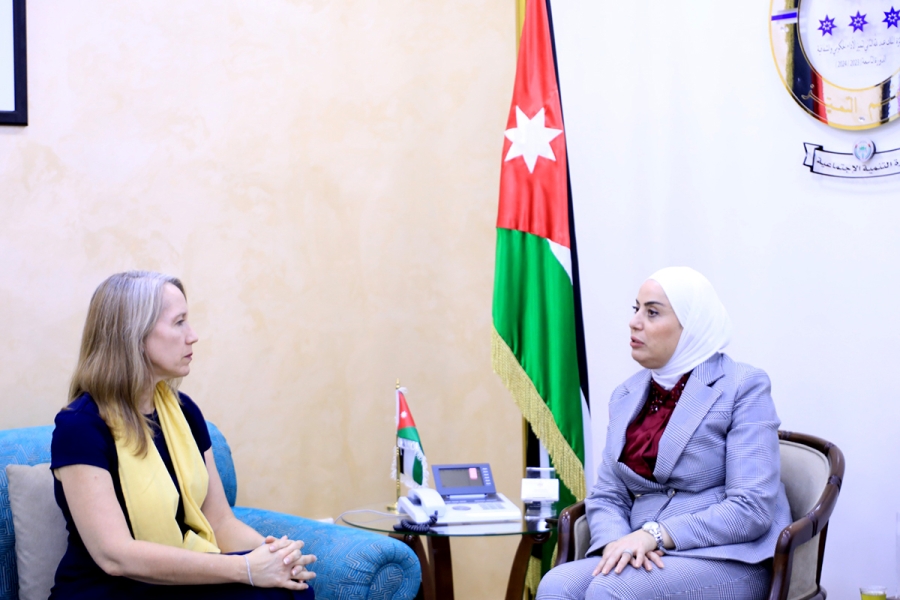 وزيرة التنمية الاجتماعية تبحث مع المنسقة المقيمة للأمم المتحدة أوجه التعاون المشترك