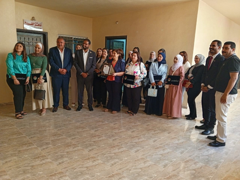 الميثاق الوطني في المفرق يكرّم معلمات تميزن بالعطاء في مدرسة الروم الكاثوليك