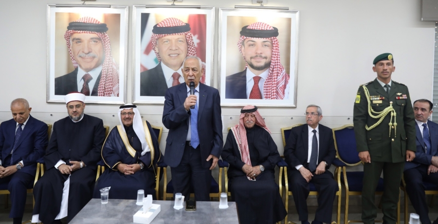 مندوبا عن الملك وولي العهد. العيسوي يعزي عشيرة المجالي