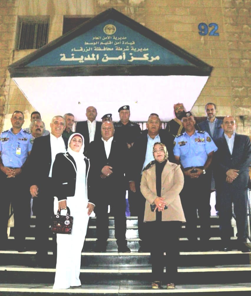مدير شرطة الزرقاء يترأس اجتماع المجلس المحلي لمركز امن المدينة