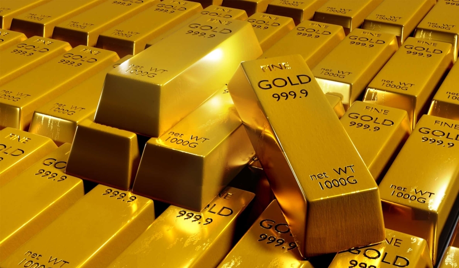 أسعار الذهب تتجه لتسجيل أكبر ارتفاع أسبوعي منذ 2008