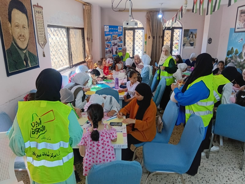 مركز شابات عبين عبلين ينظم ورشة فنية عن فصل الخريف