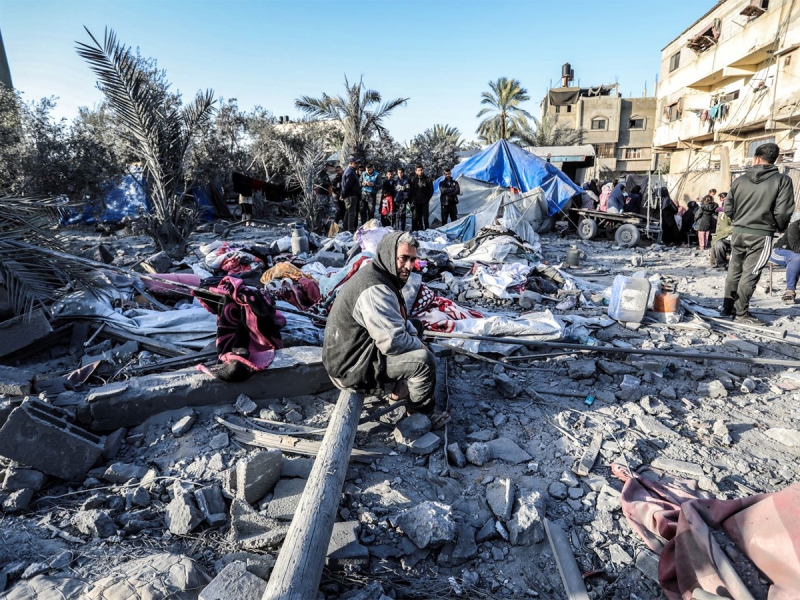 استشهاد فلسطيني وإصابة آخرين في غزة بقصف اسرائيلي