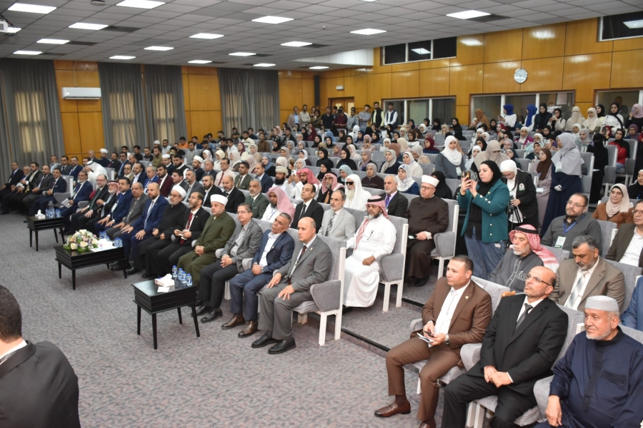 انطلاق أعمال مؤتمر التنمية المستدامة وتطبيقاتها من منظور شرعي في جامعة اليرموك