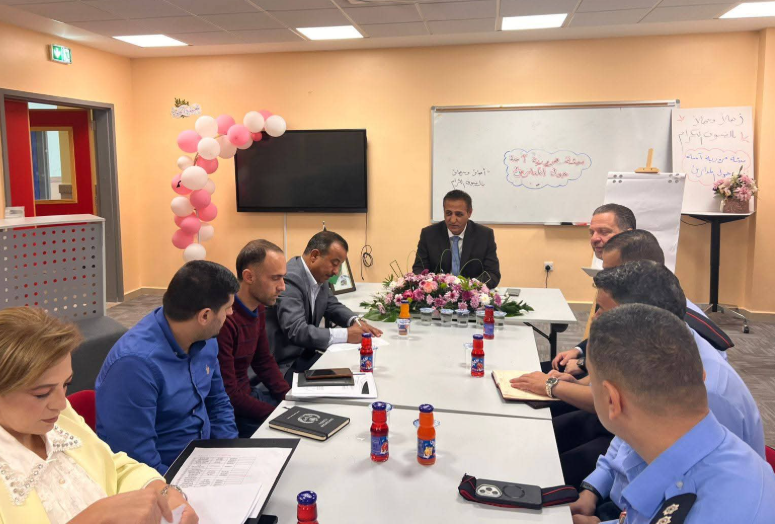 العوامرة يترأس اجتماعاً لإطلاق مبادرة بيئة مرورية آمنة في مدارس جرش