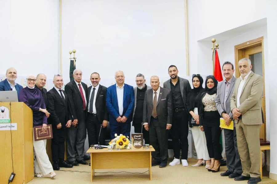 الوشاحي يُشهر في اليرموك كتابه النجاح يُطهى بشغف