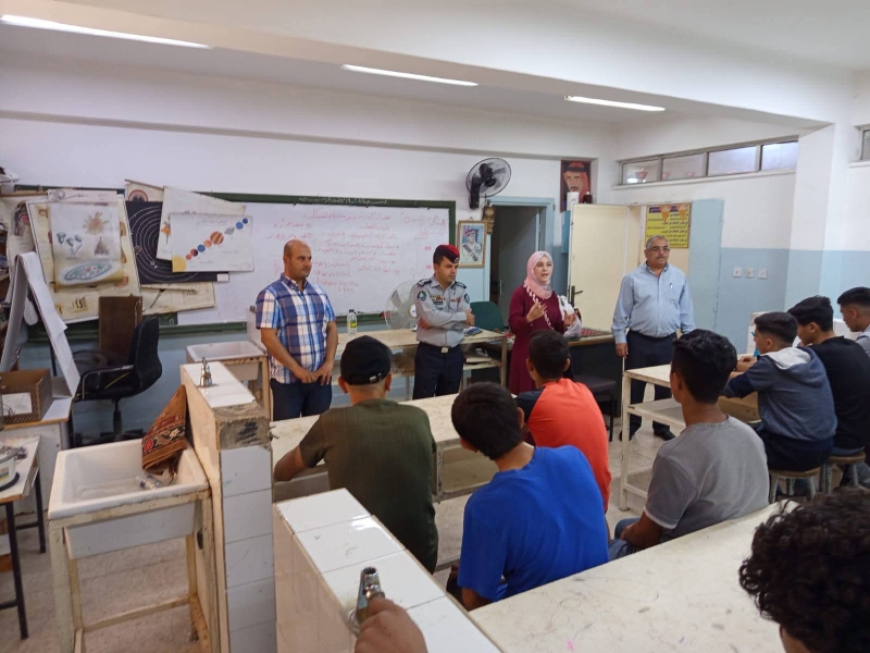 مركز شباب وشابات كفرنجة النموذجي ينفذ تدريباً ميدانياً للتعامل مع الكوارث الطبيعية..صور