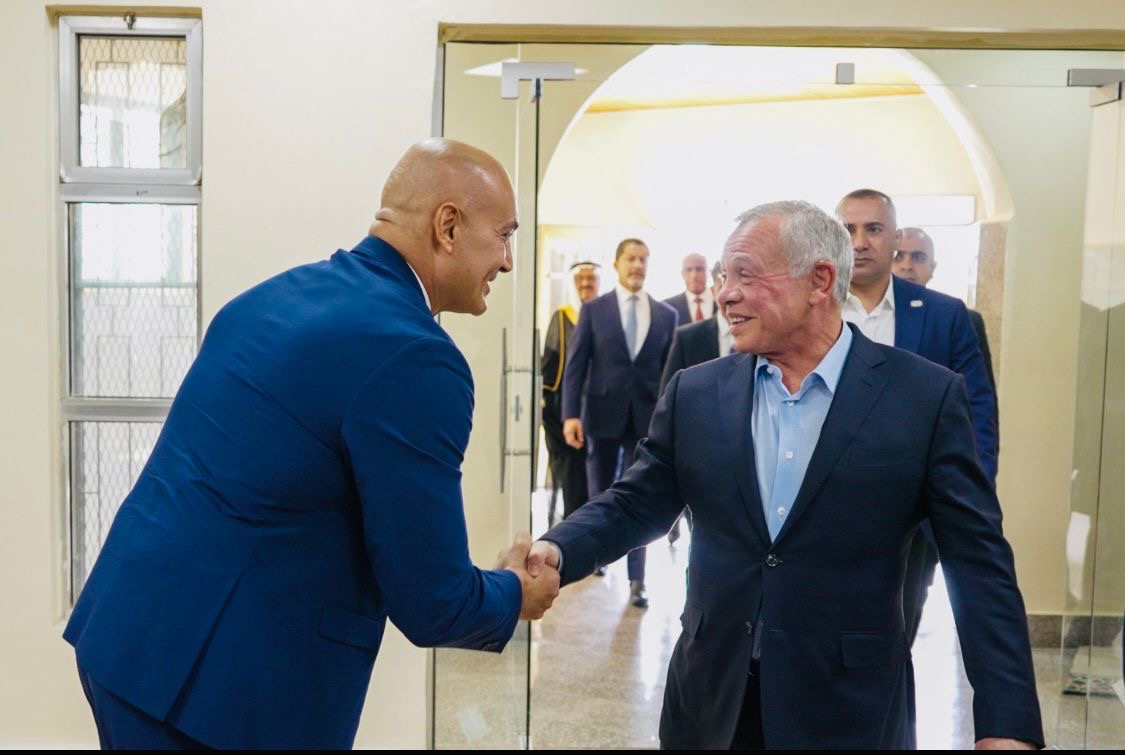 المهندس حازم الحباشنة يحضر اللقاء الملكي في محافظة الكرك