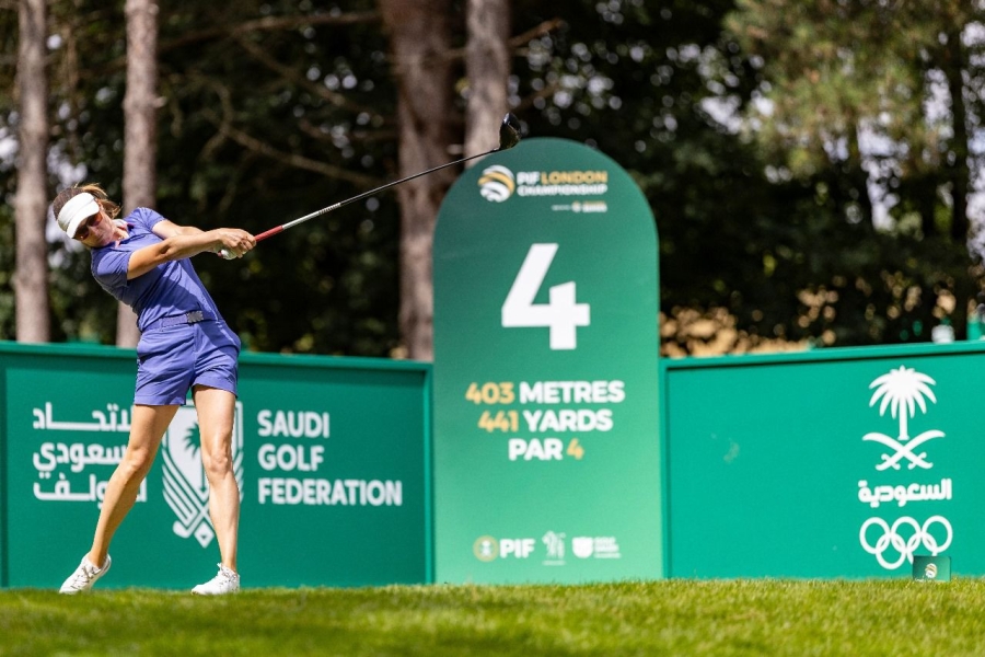 السويدية فولكي تتصدّر اليوم الأول لبطولة أرامكو – شينزن