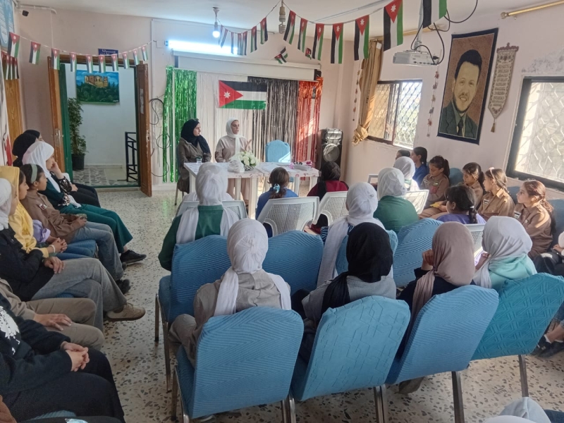 عجلون :اختتام دورة مهارات الحياة في مركز شابات عبين عبلين