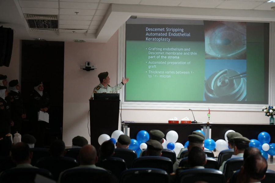 مدير عام الخدمات الطبية يرعى ورشة عمل في مستشفى الملك طلال العسكري ..صور