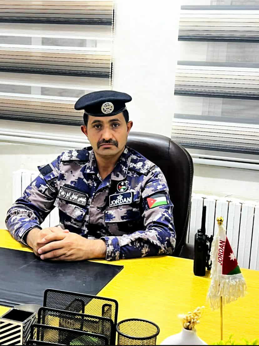 تهنئة للملازم عيسى المراعية بمناسبة الترفيع