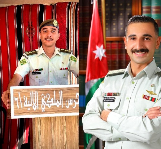 مبارك الترفيع لــ عامر فريحات ومحمد القرعان