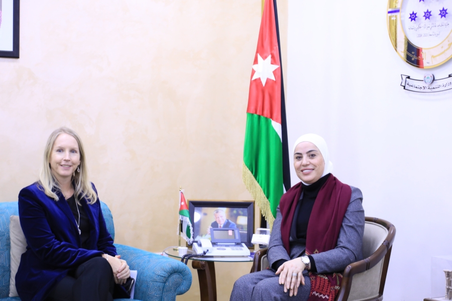 وزيرة التنمية والسفيرة الهولندية تبحثان التعاون في عدد من المجالات الاجتماعية