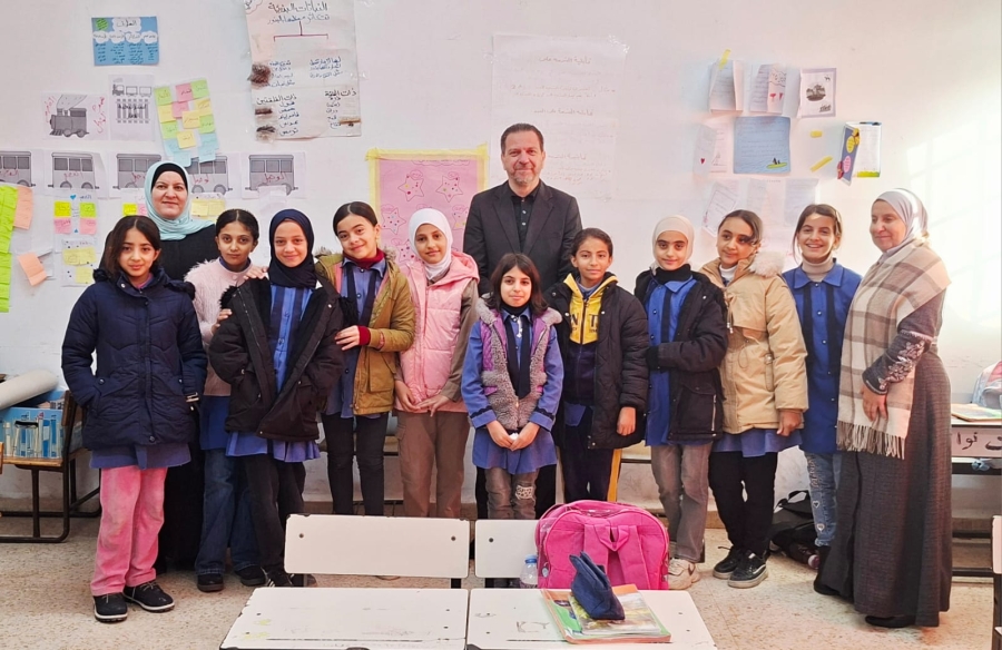 مدير تربية جرش يتابع ميدانياً واقع مدارس الراية في منطقة باب عمان