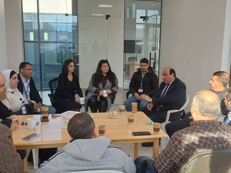 الرواشدة يبحث مع بنك البذور الاستثمار في الأبحاث لمواجهة التغيّرات المناخية