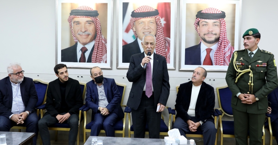 المفرق : مندوبا عن الملك وولي العهد العيسوي يعزي عشائر القاضي والشرايعة والمجالي ومنّاع