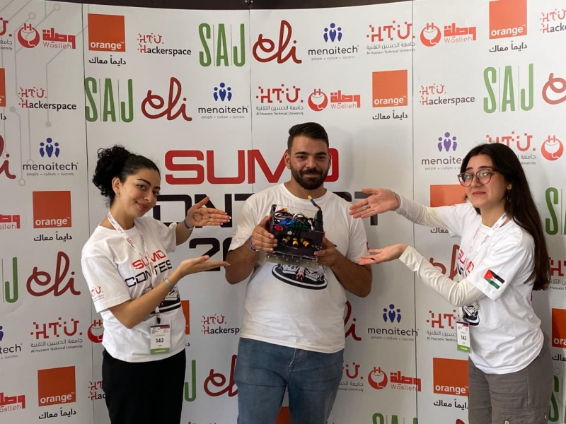 البلقاء التطبيقية تواصل تميّزها في المسابقة الوطنية للروبوتات