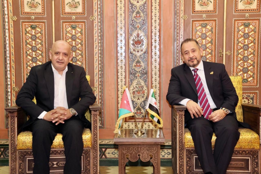 وفد رفيع من غرفة تجارة دمشق يزور عمّان لإعلان التوأمة مع غرفة تجارة عمّان