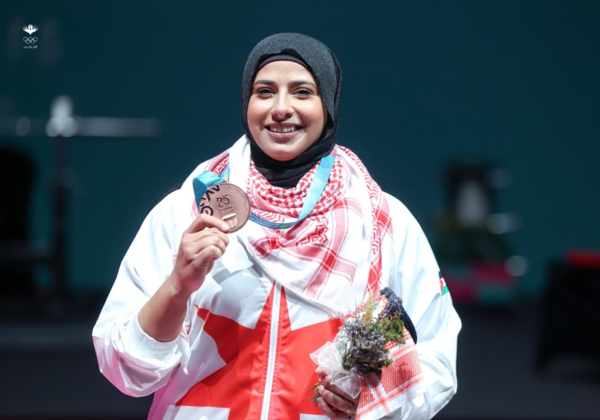 أسماء عيسى تحصد برونزية وزن الثقيل في ختام ألعاب التضامن الإسلامي بالرياض